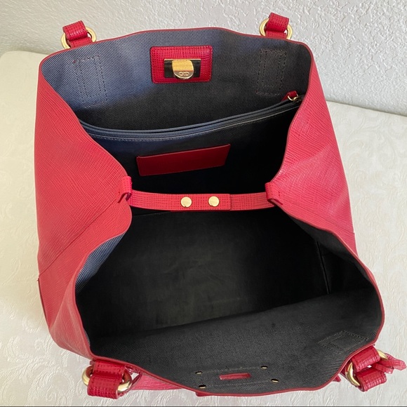 Cole Haan red leather tote - Picture 11 of 13